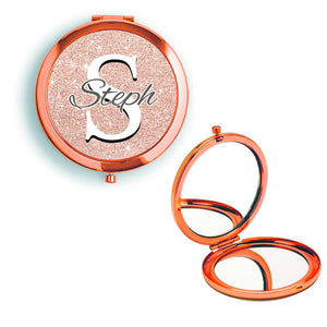 Compact Mirror Name Colours Rose Gold / Gold