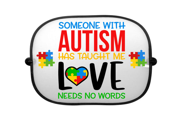 Autism Awareness Car Sun Shade Sun Screen - Autism Awareness Visor