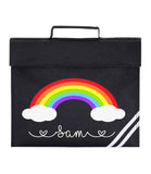 Personalised Book Bag Childrens Rainbow Any Name Back To School Kids PE Kit