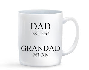 Dad Est Grandad Est Mug