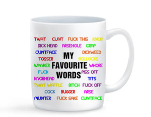 My Favourite Words Mug