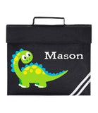 Personalised School Book Bag Dinosaur Childrens Boys Girls Any Name PE Kit Gift 4