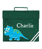 Personalised School Book Bag Dinosaur Childrens Boys Girls Any Name PE Kit Gift 3