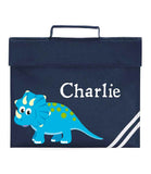 Personalised School Book Bag Dinosaur Childrens Boys Girls Any Name PE Kit Gift 3