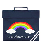 Personalised Book Bag Childrens Rainbow Any Name Back To School Kids PE Kit