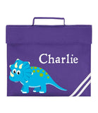 Personalised School Book Bag Dinosaur Childrens Boys Girls Any Name PE Kit Gift 3