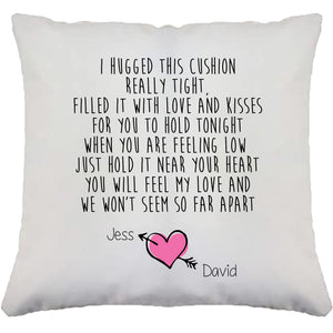 I Hugged This Cushion!