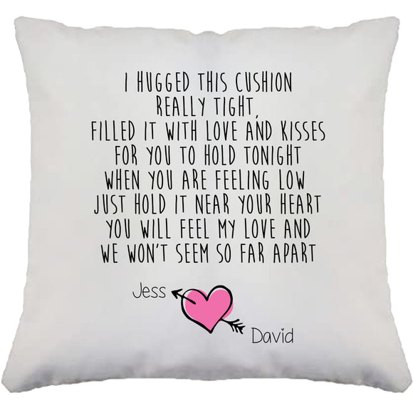 I Hugged This Cushion!