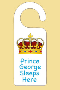 Prince Crown Door Hanger