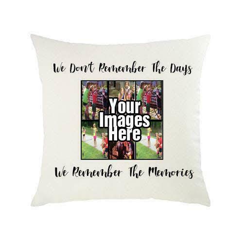 Personalised Memories Photo Cushion