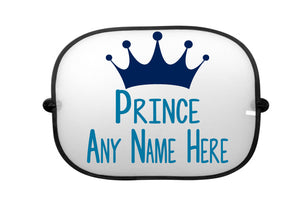 Prince Personalised Car Sun Shade - Baby Deals