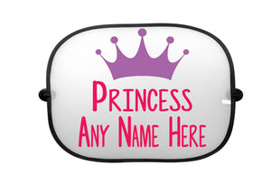 Princess Personalised Car Sun Shade - Baby Deals