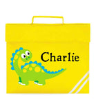 Personalised School Book Bag Dinosaur Childrens Boys Girls Any Name PE Kit Gift 4