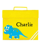 Personalised School Book Bag Dinosaur Childrens Boys Girls Any Name PE Kit Gift 3